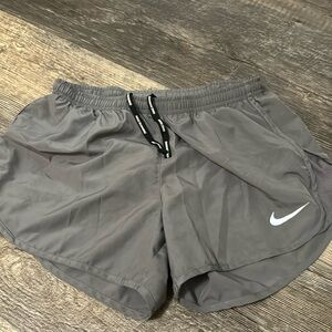 Grey size small Nike running shorts